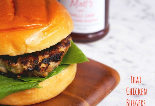 Thai Chicken Burgers