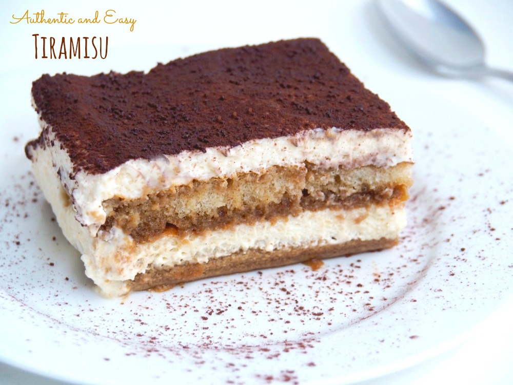 authentic and easy tiramisu