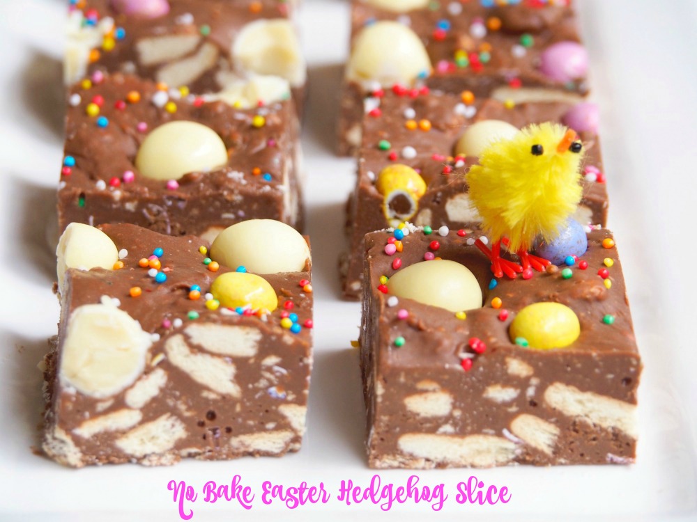 easter hedegehog slice