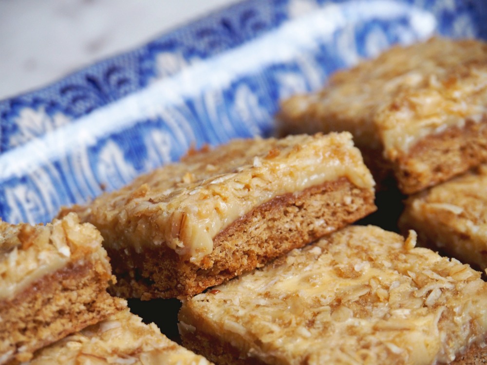 caramel anzac slice 6