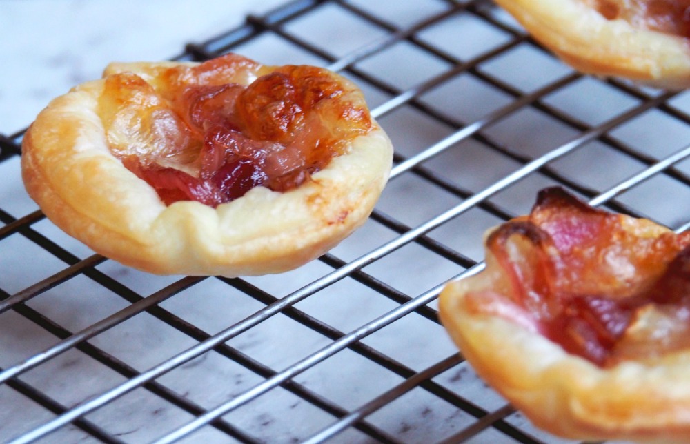 cranberry and caramelised red onion tarts 3