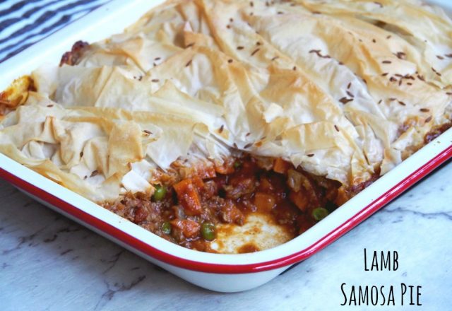 Lamb Samosa Pie