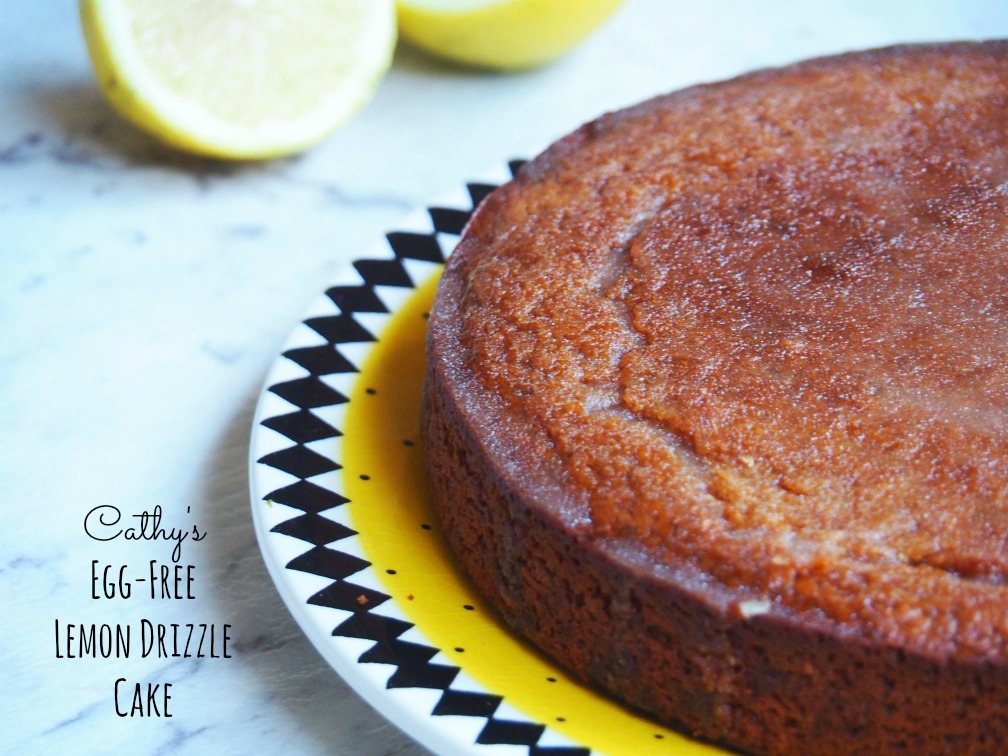 Cathy’s Egg-Free Lemon Drizzle Cake