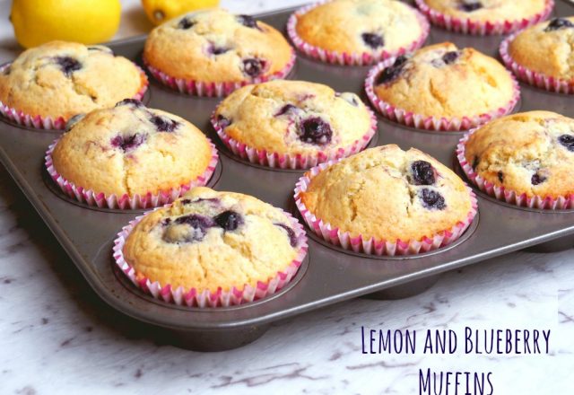 Lemon and Blueberry Muffins