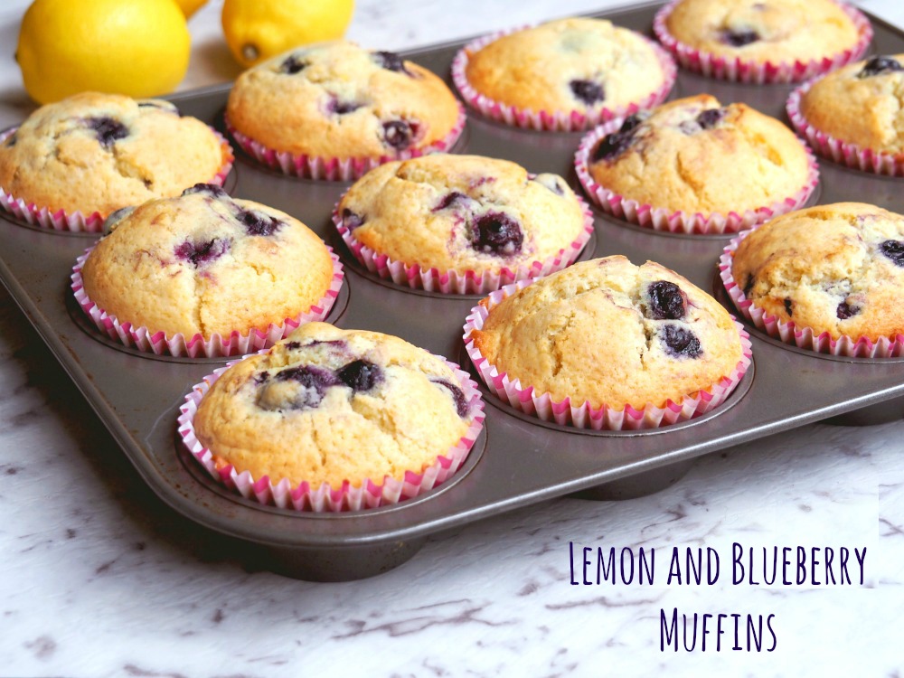 lemon-and-blueberry-muffins