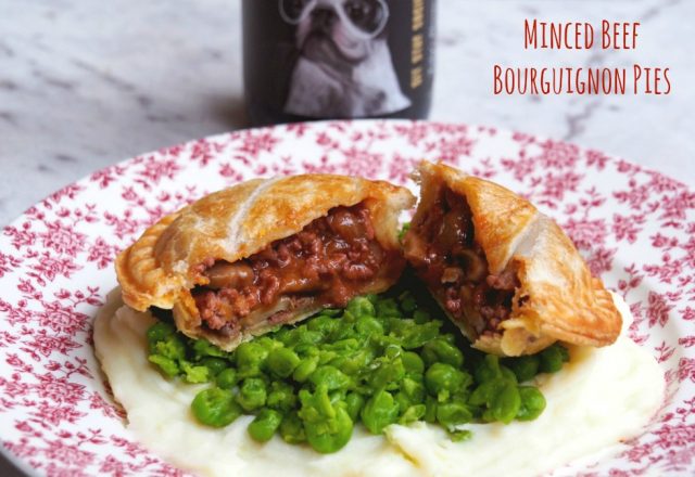 Pie Maker Recipe – Minced Beef Bourguignon Pies