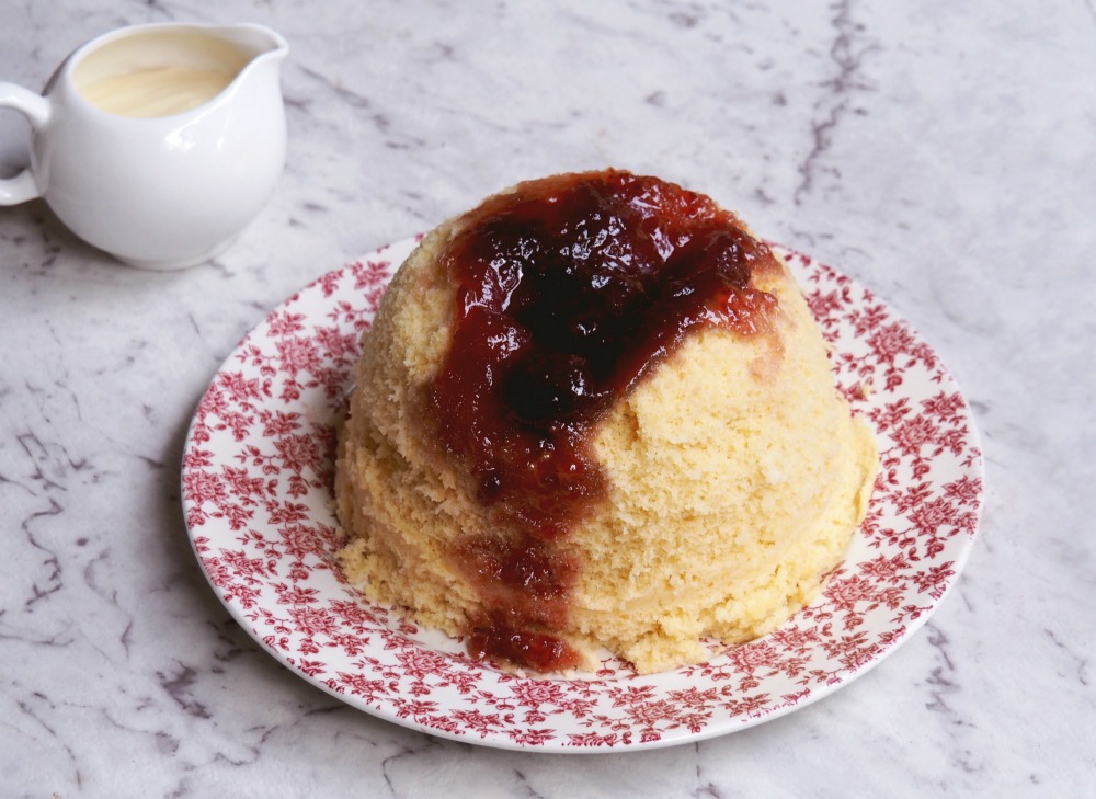 microwave sponge pudding 3