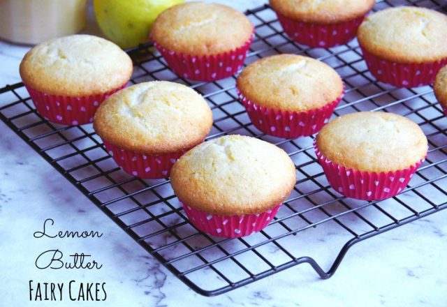 Lemon Butter Fairy Cakes