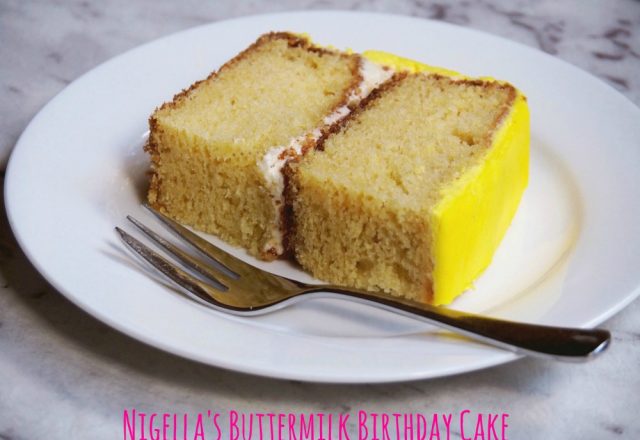 Nigella’s Buttermilk Birthday Cake