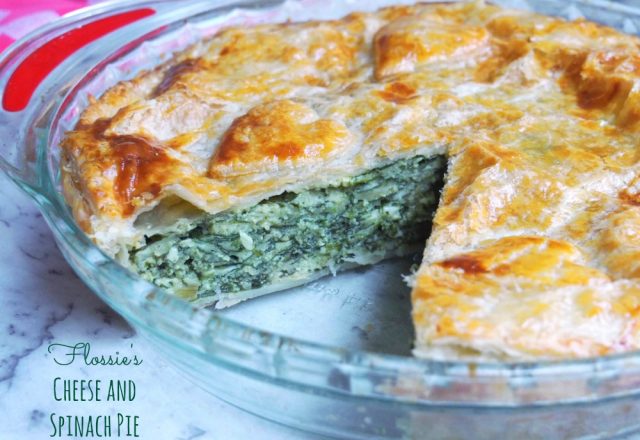 Meatless Monday – Flossie’s Cheese and Spinach Pie