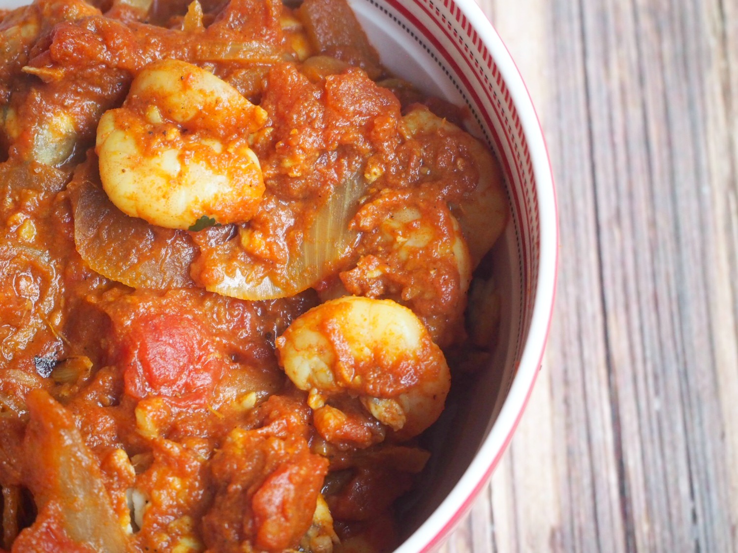 simple seafood curry