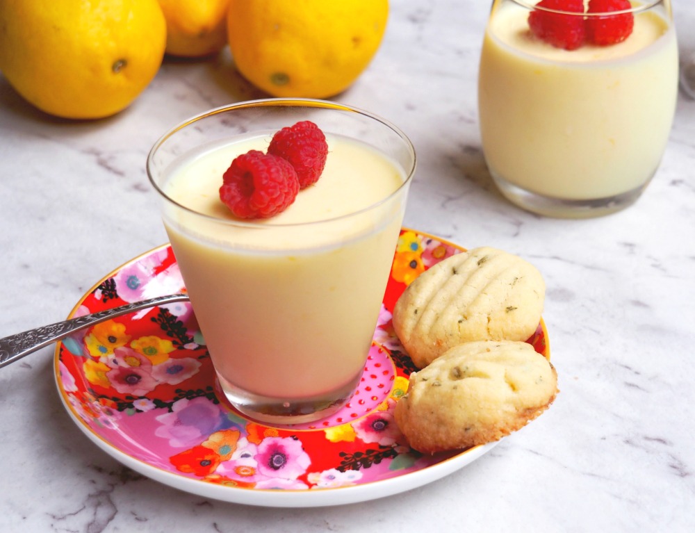 lemon posset pots