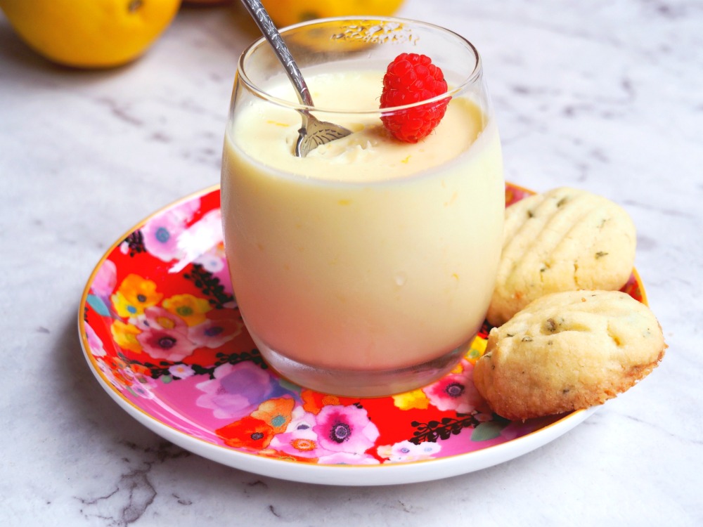 lemon posset spoon