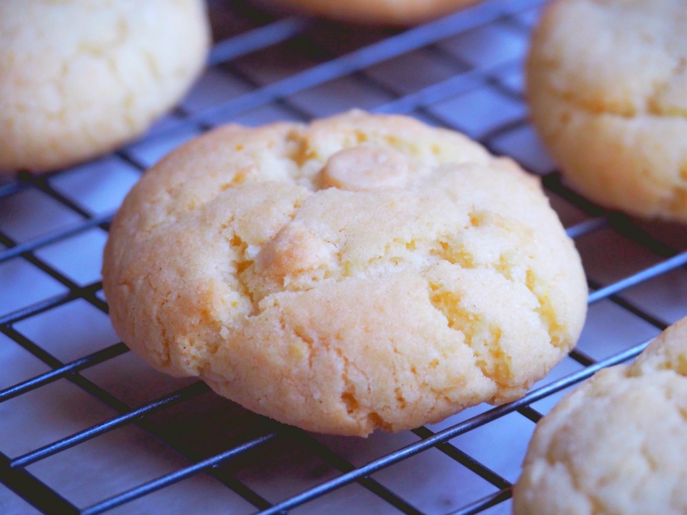 orange coconut white chocolate biscuits