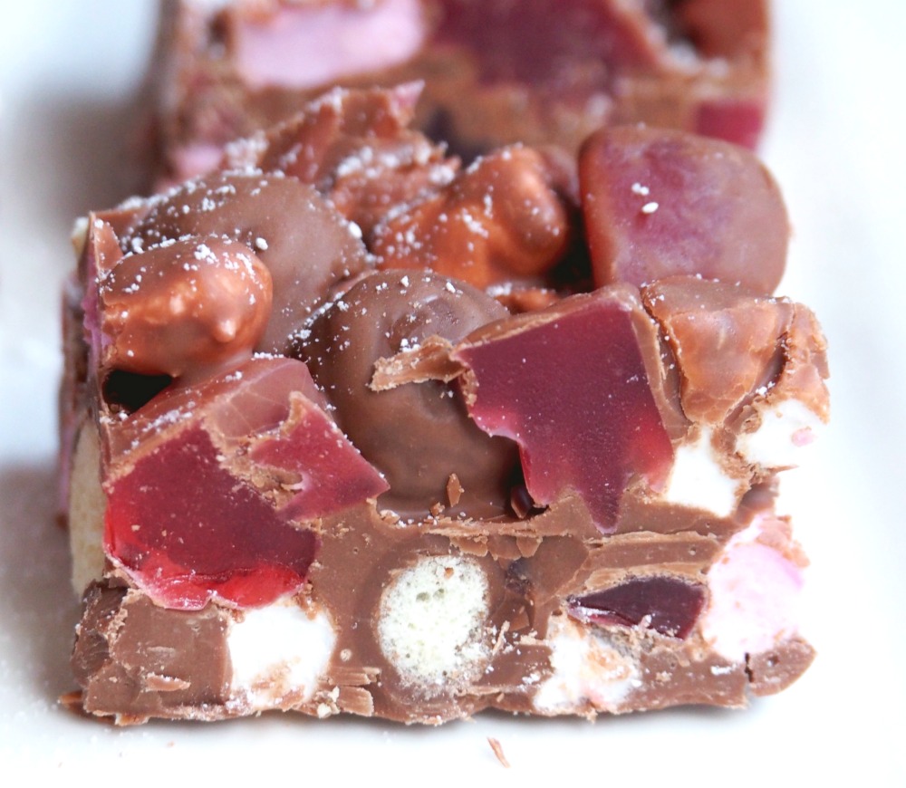 really raspberry rocky road