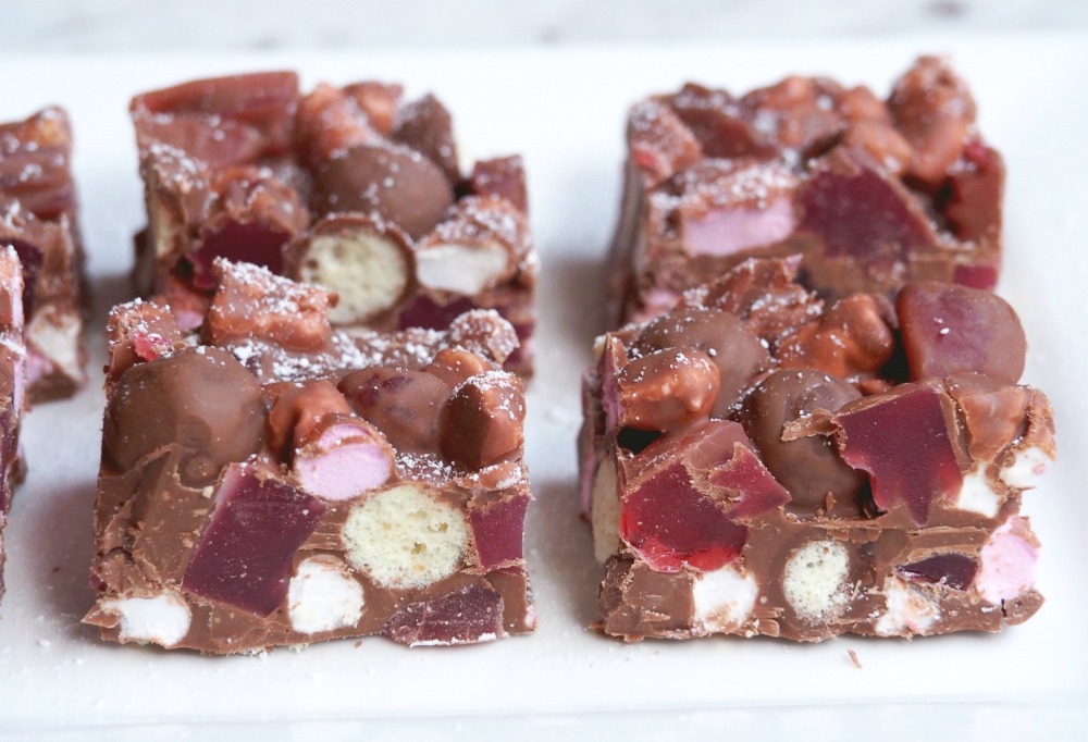 raspberry rocky road