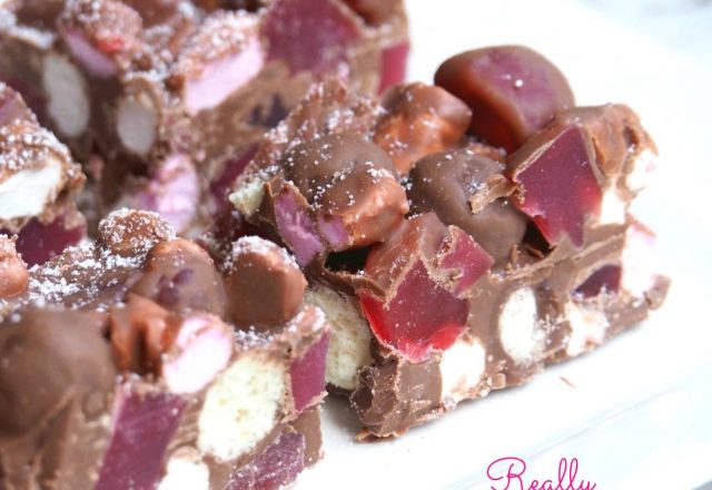 Really Raspberry Rocky Road