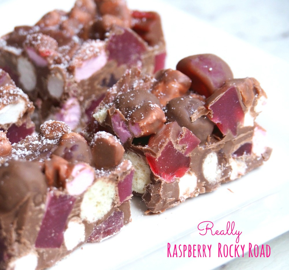 really raspberry rocky road