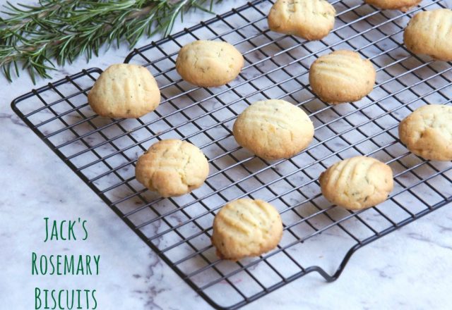 Jack’s Rosemary Biscuits