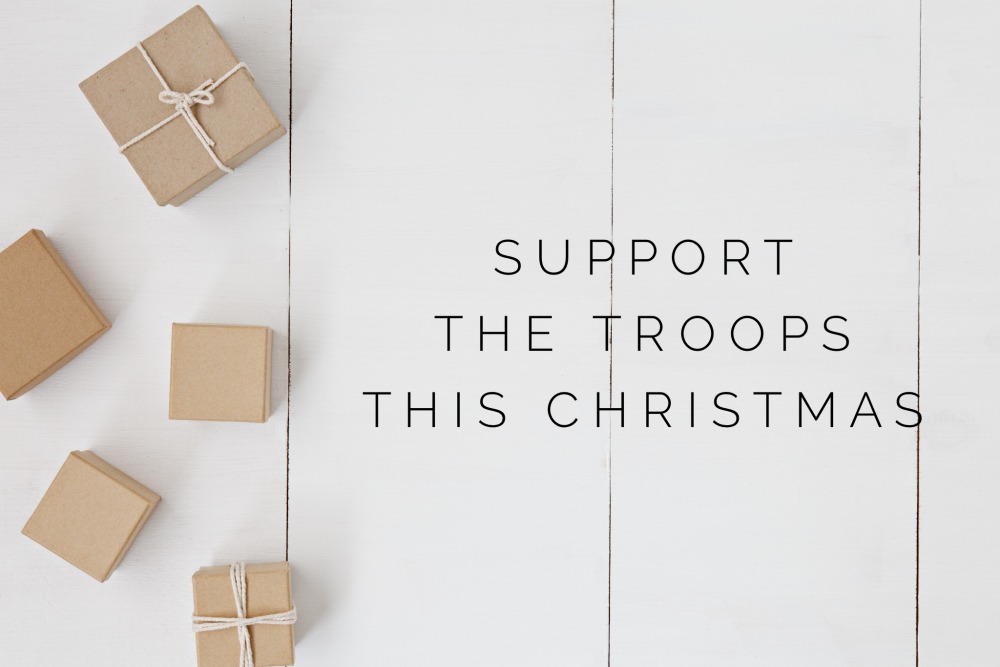 support the troops this christmas