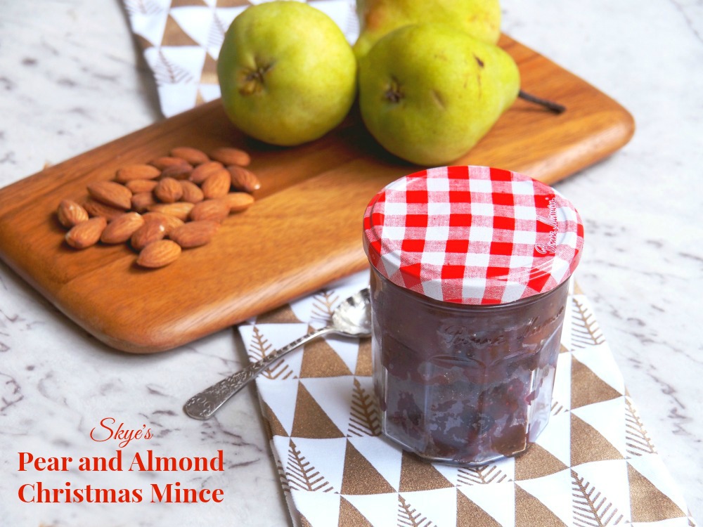 Skye’s Pear and Almond Christmas Mince