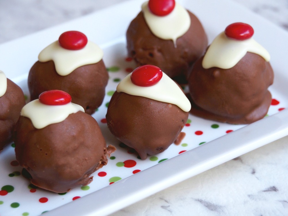 no bake christmas jaffa cake truffles 2