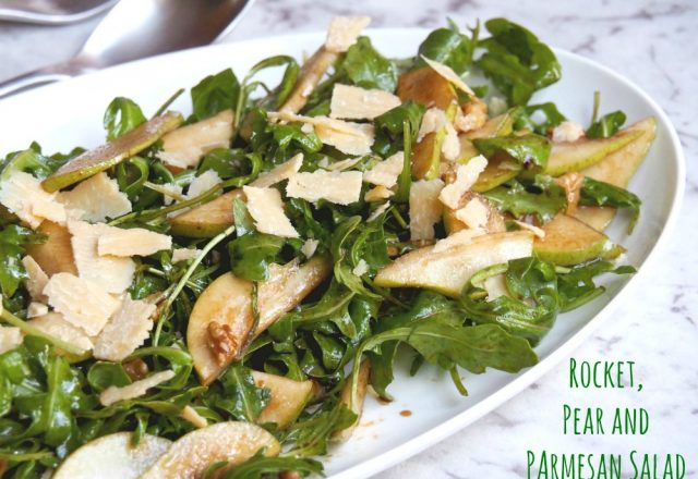 Rocket, Pear and Parmesan Salad