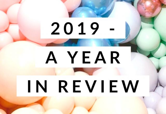 2019 – A Year in Review Part 1