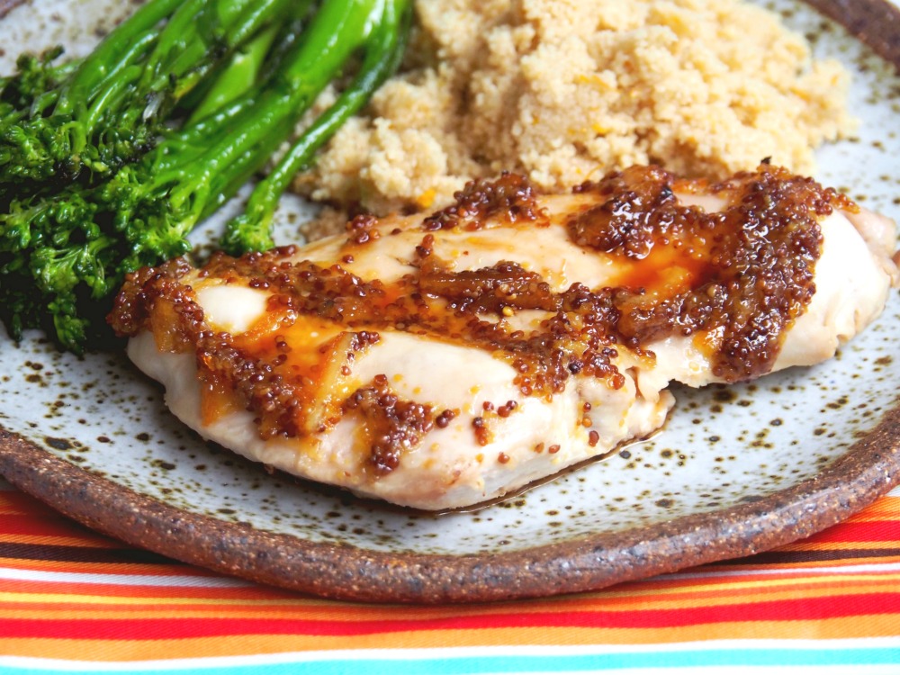 orange marmalade mustard chicken 