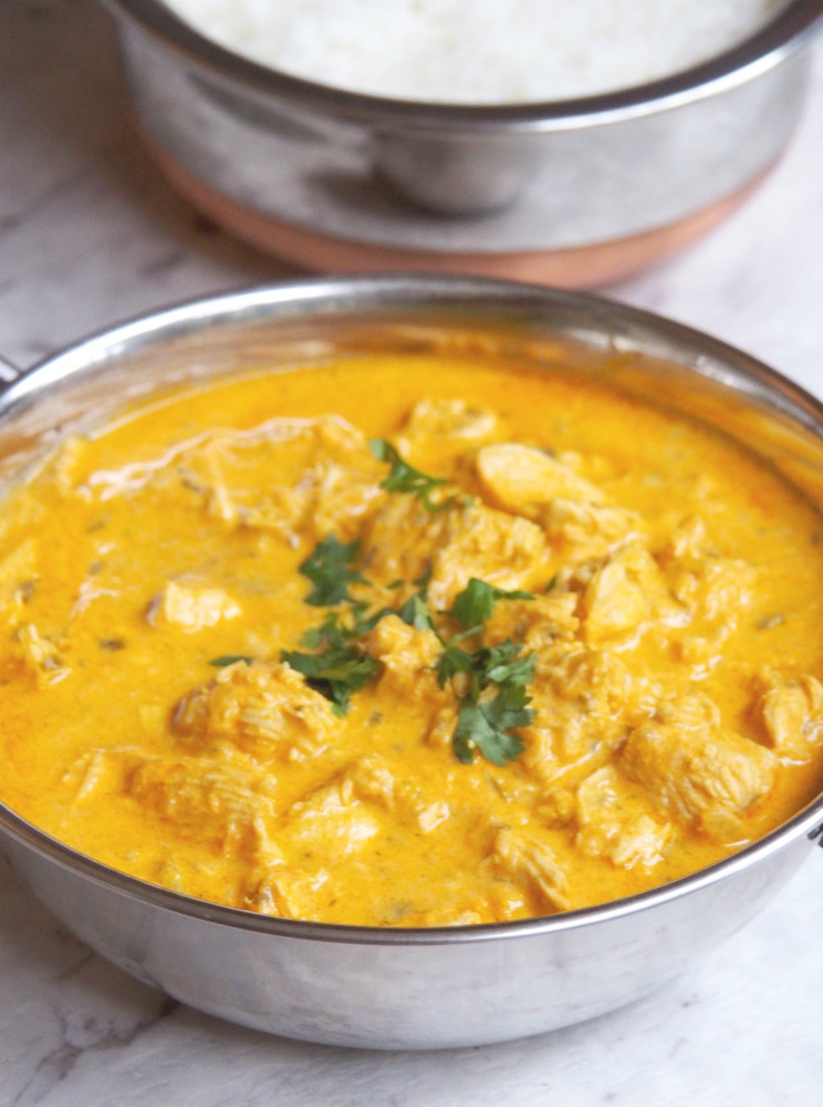 easy chicken yoghurt curry