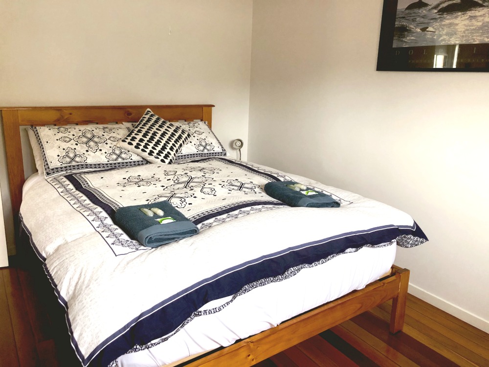 Merimbula pet friendly air bnb bedroom