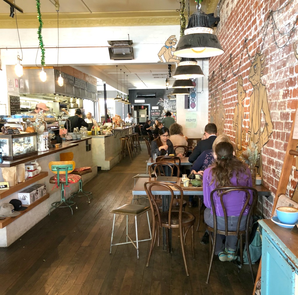 Penny University Cafe interior