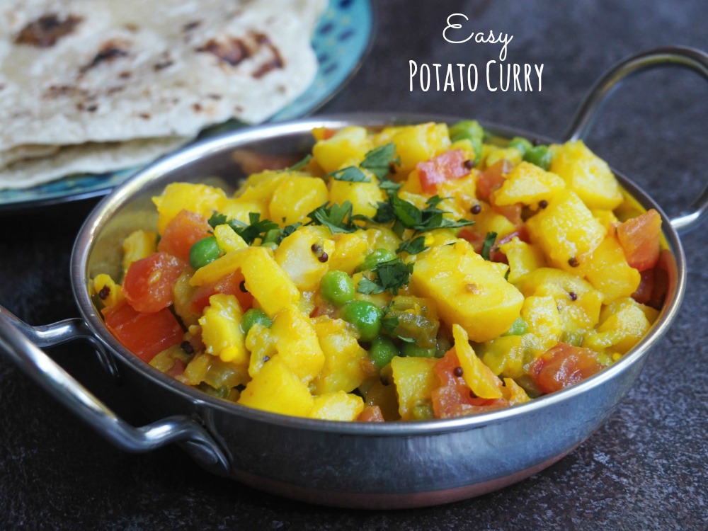 easy potato curry title