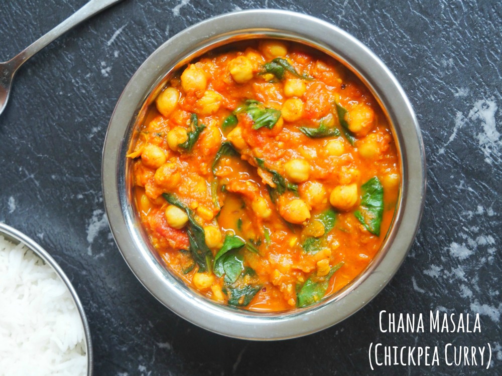 chana masala chickpea curry