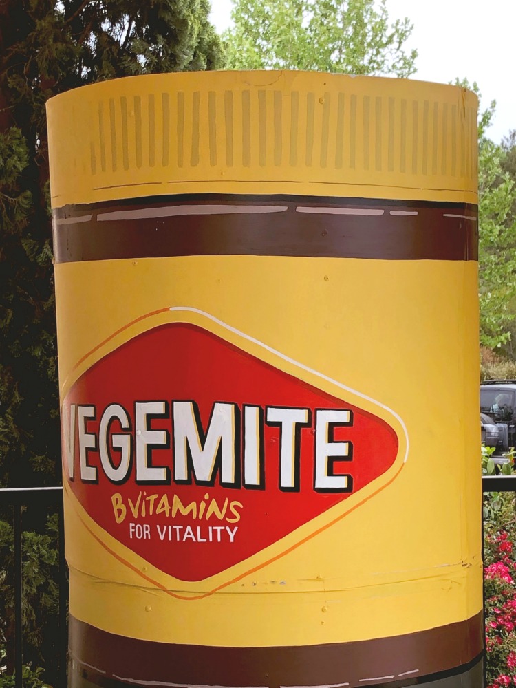 Big vegemite jar bega cheese