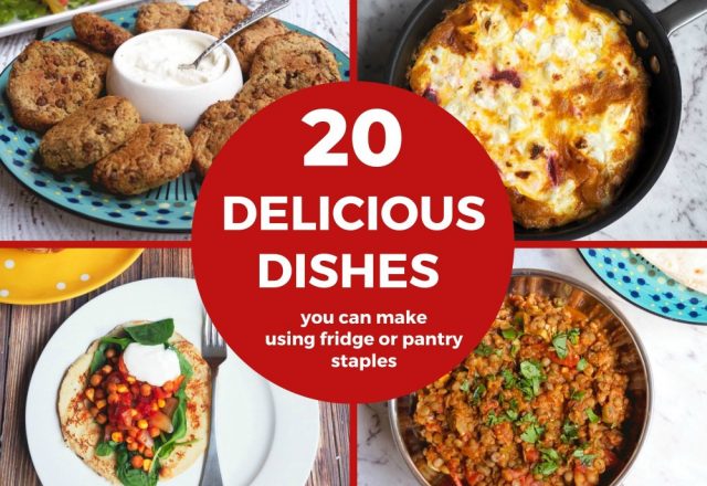 20 Delicious Dishes You Can Make From Pantry and Freezer Staples