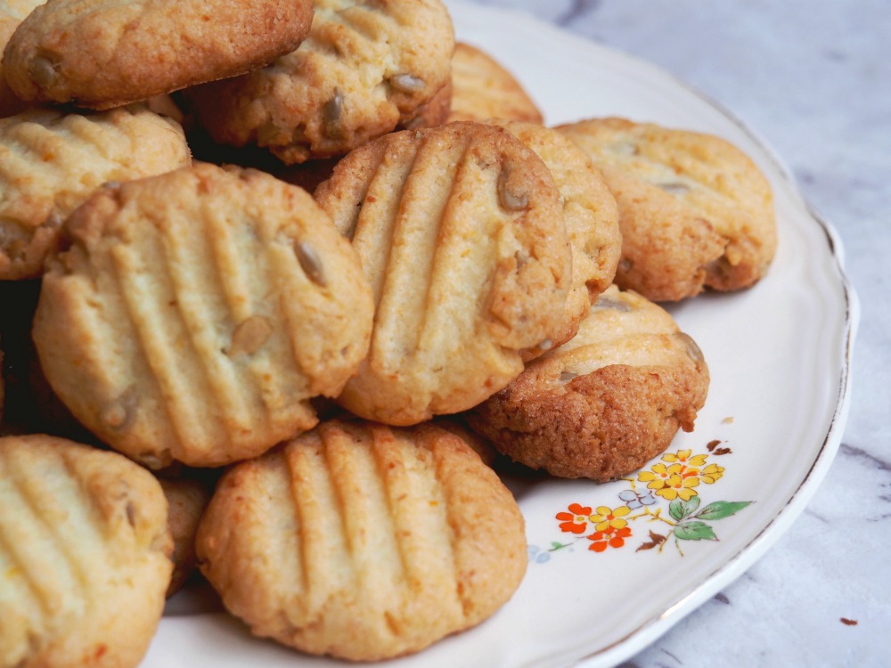 citrus sunflower biscuits 4