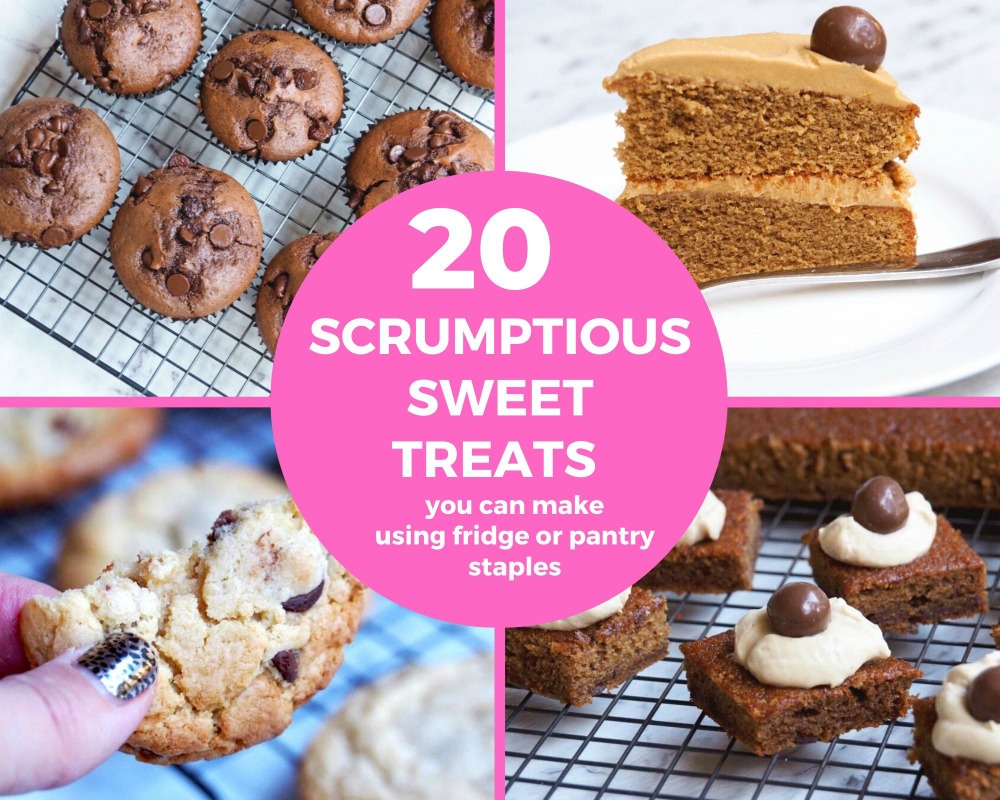 20 Scrumptious Sweet Treats You Can Make From Fridge or Pantry Staples