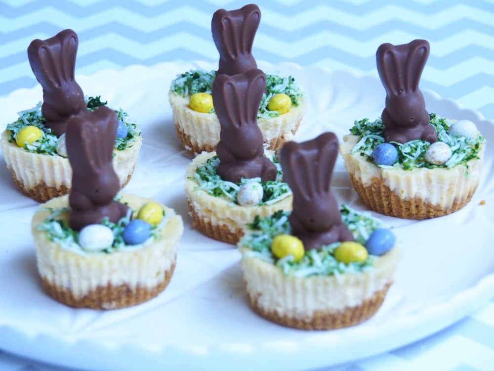 mini easter bunny malteser cheesecakes 2