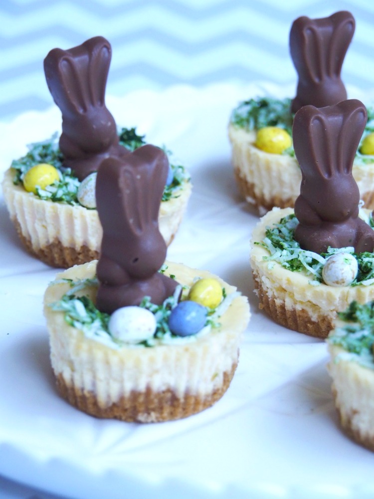 mini easter bunny malteser cheesecake 3