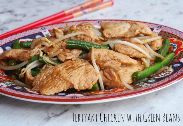 Teriyaki Chicken with Green Beans