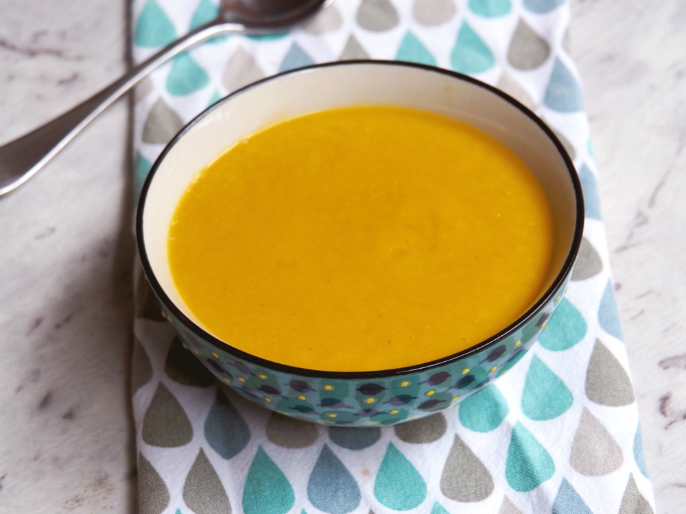 Bowl of Thermomix Thai Pumpkin Soup
