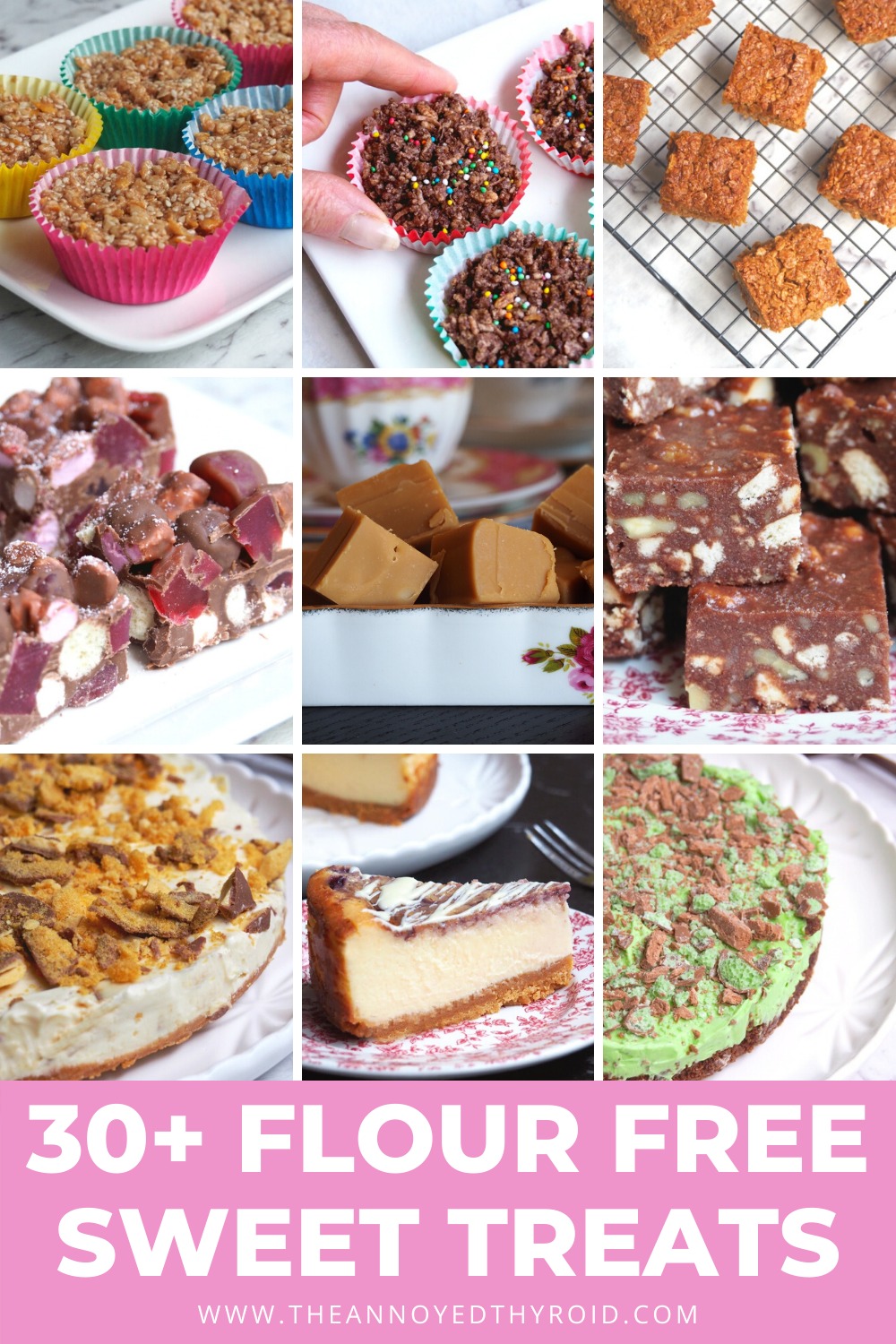 30 flour free sweet treats