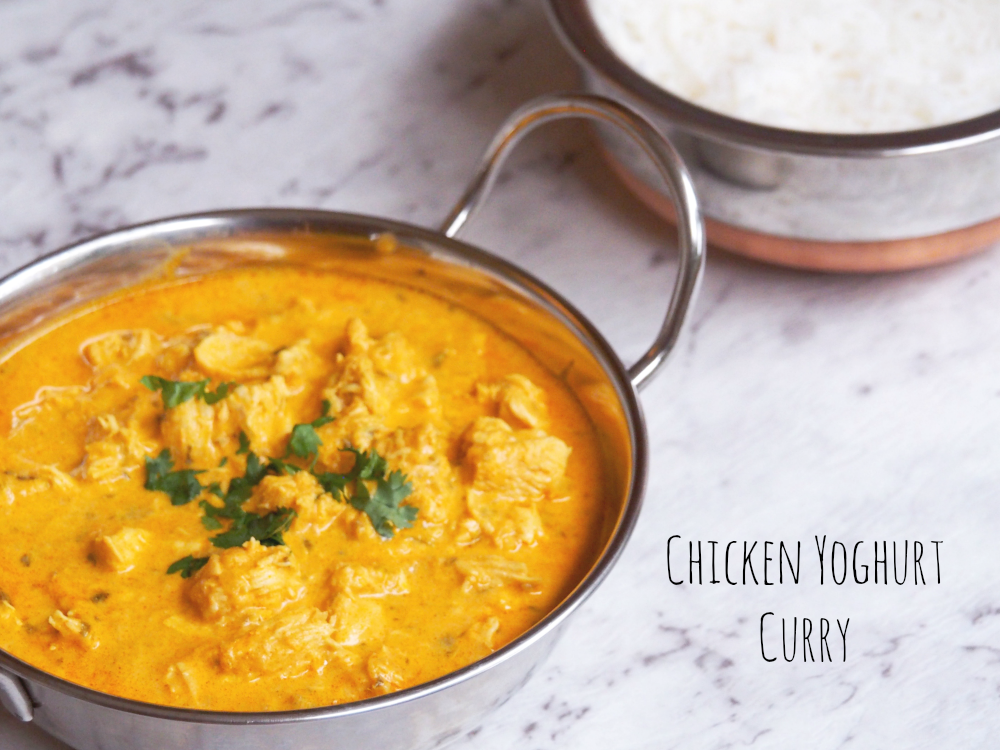 chicken yoghurt curry title