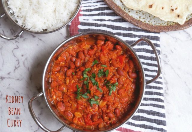 Meatless Monday – Easy Kidney Bean Curry