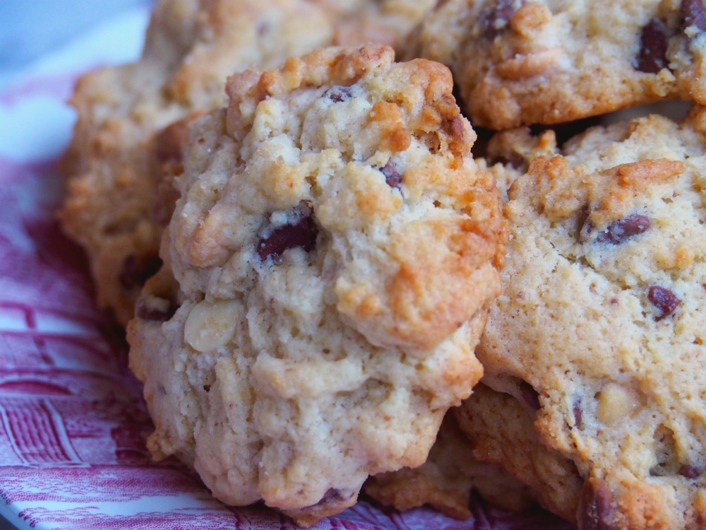 easy choc chip rock cakes