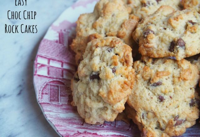 Easy Choc Chip Rock Cakes