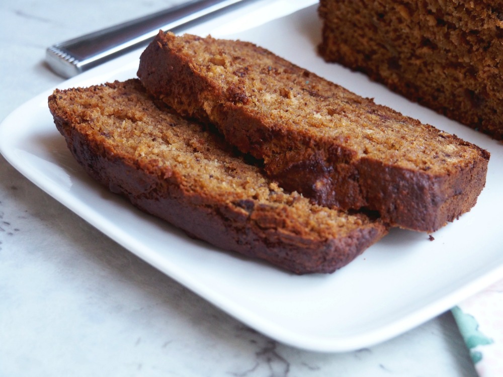 slices of orange date banana bread