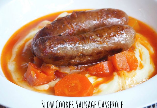Slow Cooker Sausage Casserole