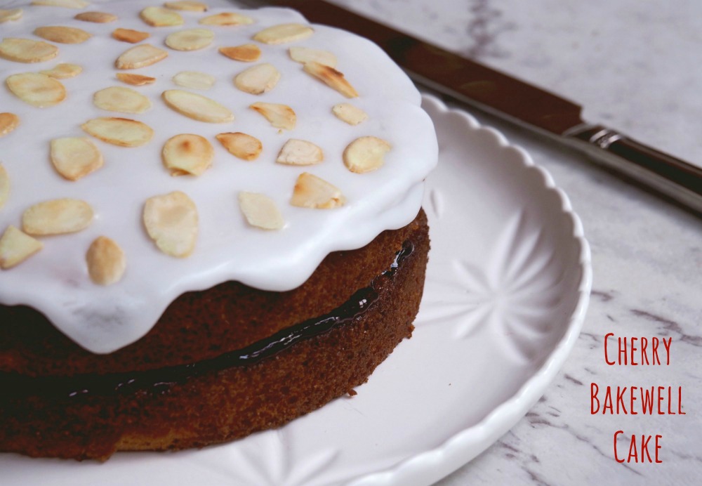 Cherry Bakewell Cake